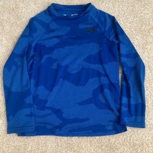 Boys Under Armor Camo Long Sleeve Heatgear